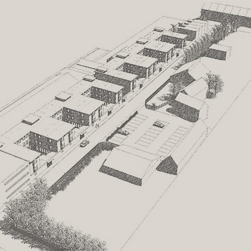Architecture feasibility study for inner city infill area