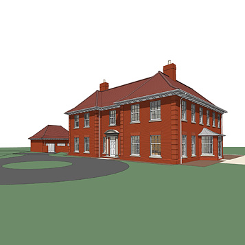 Woodlands new build house